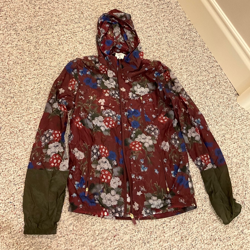 Erdem x H&M Maroon Floral Jacket